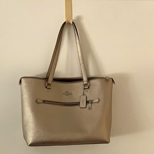Coach Metallic Gallery Tote